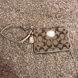 Coach wristlet